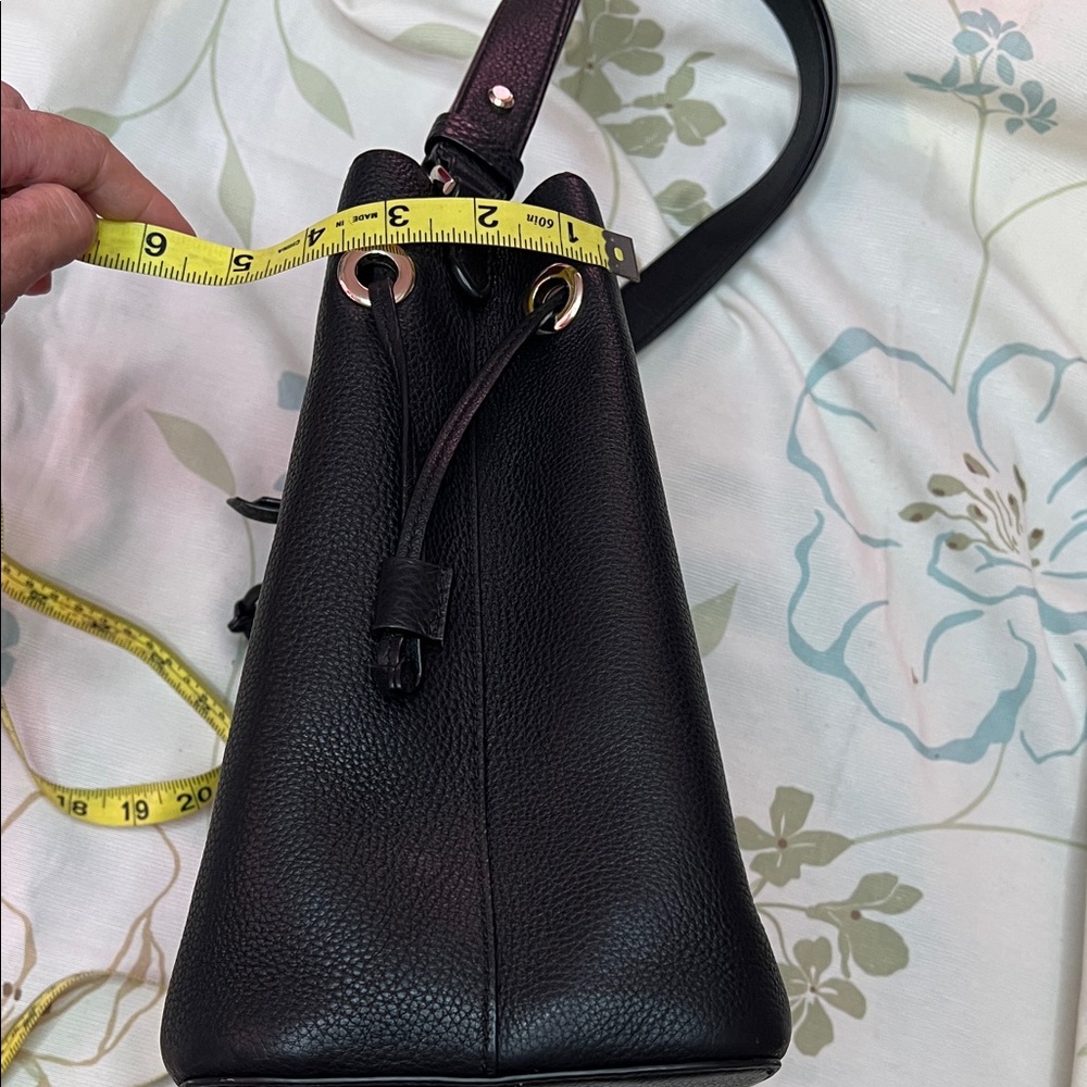 Kate Spade Black Pebbled Leather Shoulder Bag/crossbody bag - Picture 6 of 15